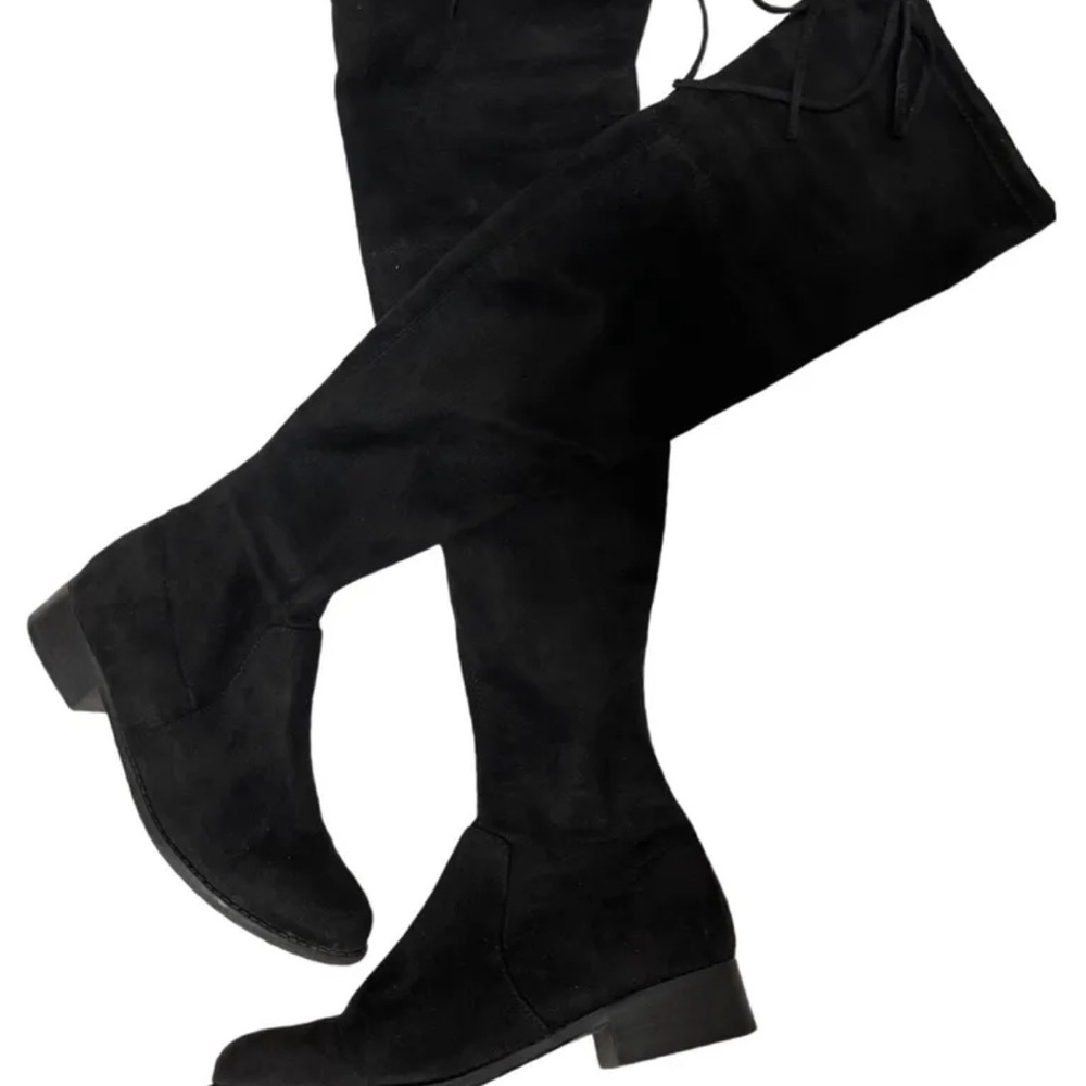 A New Day over the knee suede boots